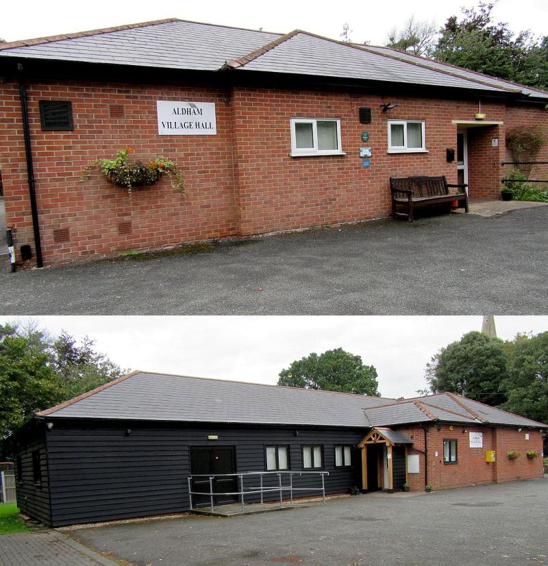 Aldham village hall exterior