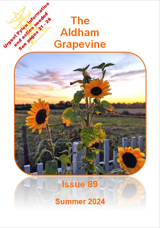 Aldham Grapevine Front Cover